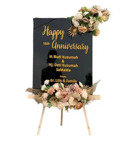 Papan Bunga Akrilik Korowelanganyar